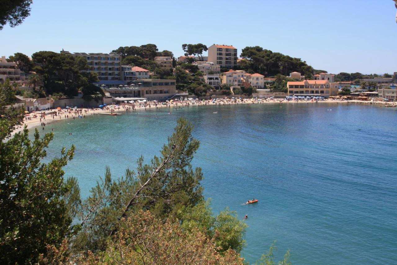 Studio Merbleuesoleil classé 3 étoiles 4 pers Bord de mer Bandol Esterno foto
